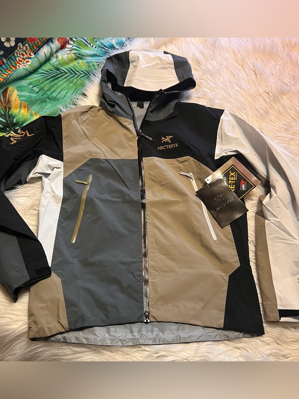 ARC’TERYX beta Lt Beams GORE-TEX Men's Multi-Panel Hooded Jacket